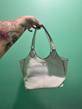 MK White Purse